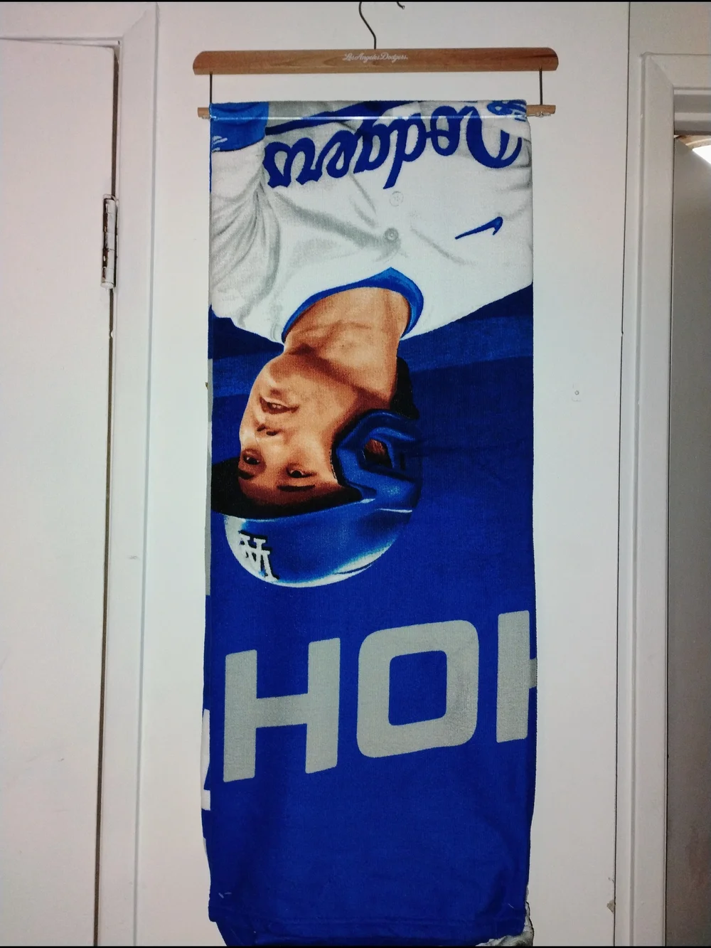 Dodgers Ohtani Beach Towel - Blue & Gray